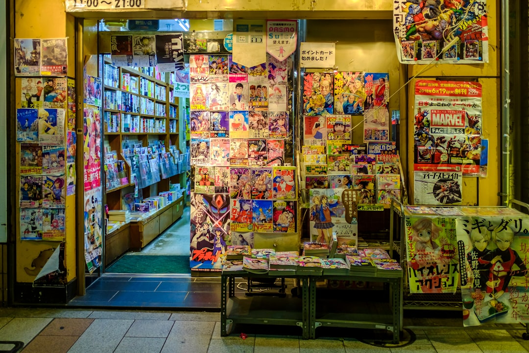 Photo Comic book store